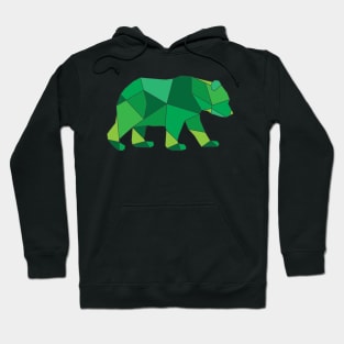 Wildlife green bear Hoodie